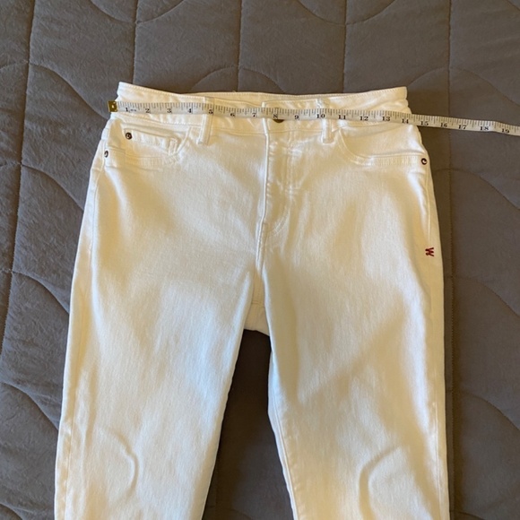 Warp + Weft -White-JFK‎ New York City- Skinny Ankle Jean -Raw Hem-Size 28x27 - Picture 6 of 10